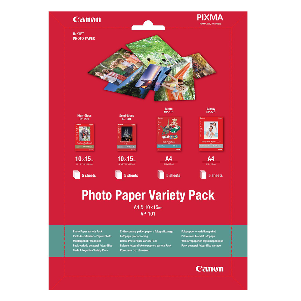 Φωτογραφικό Χαρτί Variety Pack CANON 0775B079 - Printer Hellas